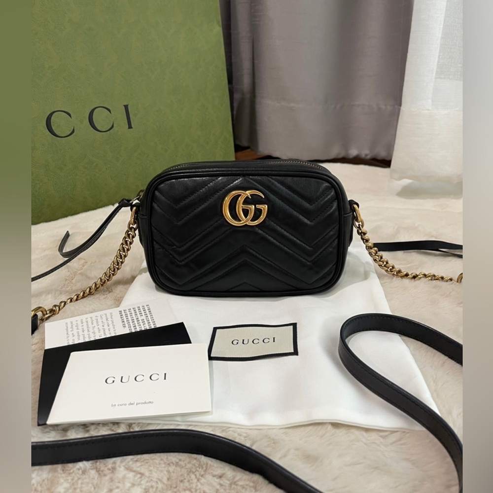 Gucci Mini Marmont 💯 Authentic
